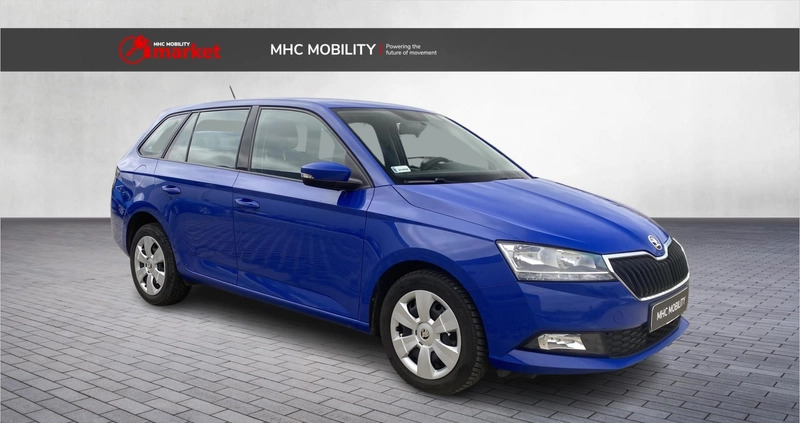 Skoda Fabia cena 38200 przebieg: 85547, rok produkcji 2018 z Chojnów małe 56